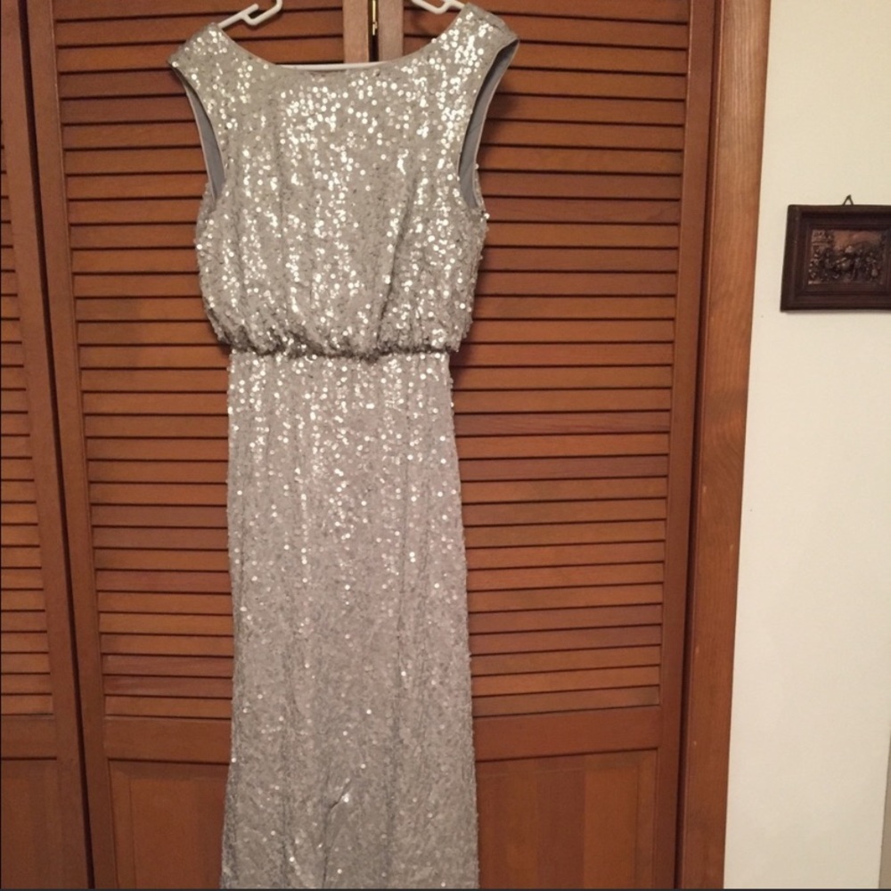 ✨LIKE NEW David’s Bridal Sequin Bridesmaid Dress✨